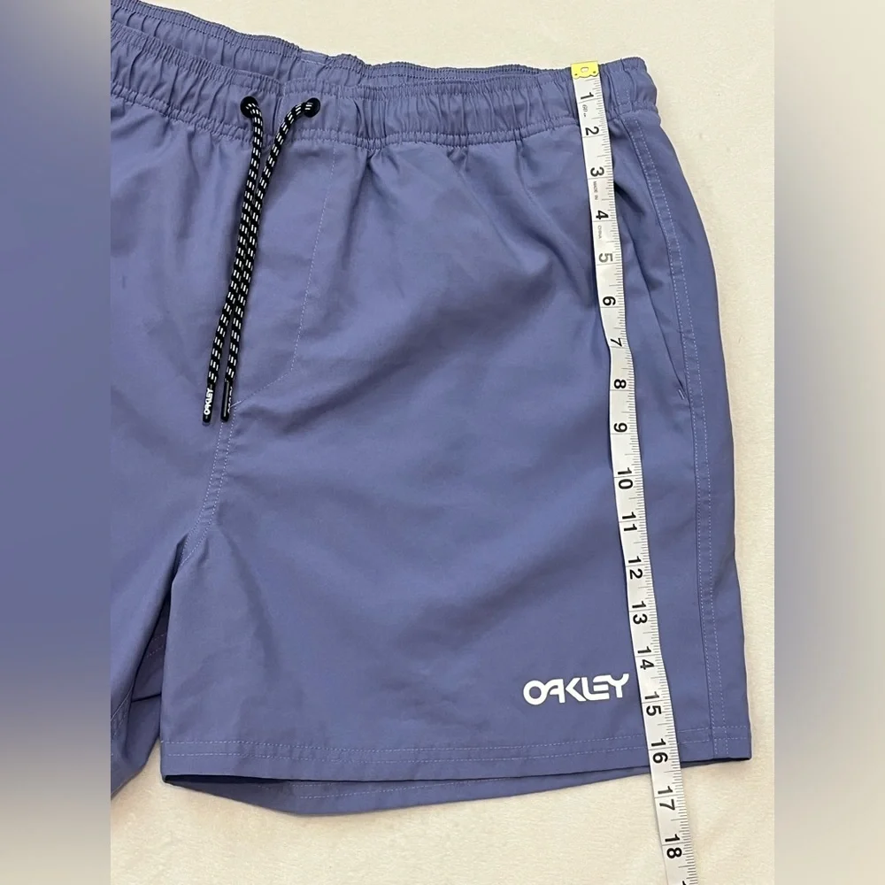 Oakley Hydrolix Regular Fit Men's Purple / Blue  Swim Trunks w Pockets Size XL - Picture 8 of 16